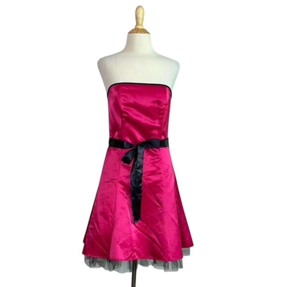 JESSICA MCCLINTOCK for GUNNE SAX Jr. 5/6 Vintage Strapless Party Dress Whimsical